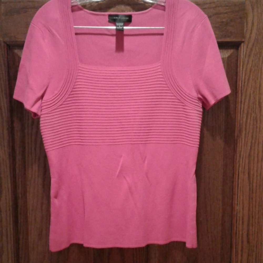 Cable & Gauge short sleeve sweater
